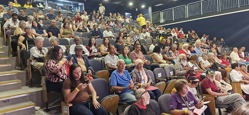Políticas públicas para os idosos foi a principal reivindicação da população. Fotos: Riselda Morais